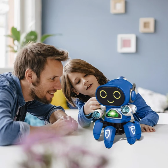 Dancing Electric Hexapod Robot — Interactive Learning Devices, bukaixindianpu