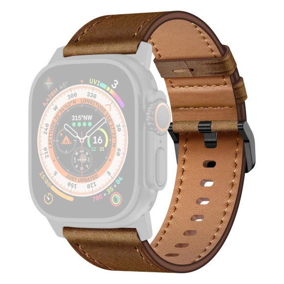 Genuine Cow Leather Band — Bands, Smartwatch 2025