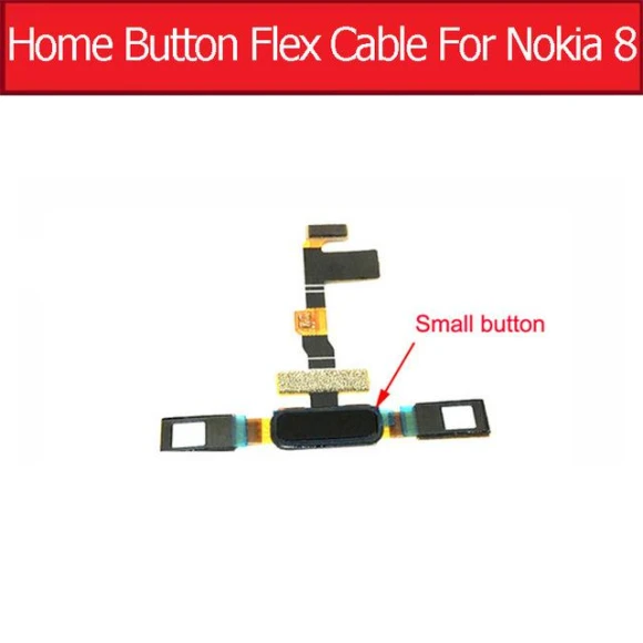 Home Button with Fingerprint Sensor Flex Cable — Flex Cables, Cell phone parts