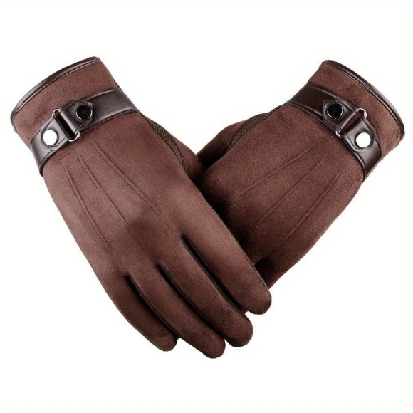 Men's Leather Touchscreen Gloves — Gloves, mood jungle