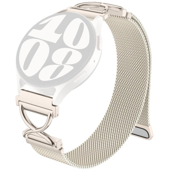 Milanese Band Electroplated Stainless Steel Magnetic Watch Strap — Bands, Smartwatch 2025