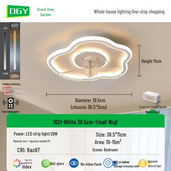 Smart Ceiling Fan Light — Ceiling Fans, ElectroCN