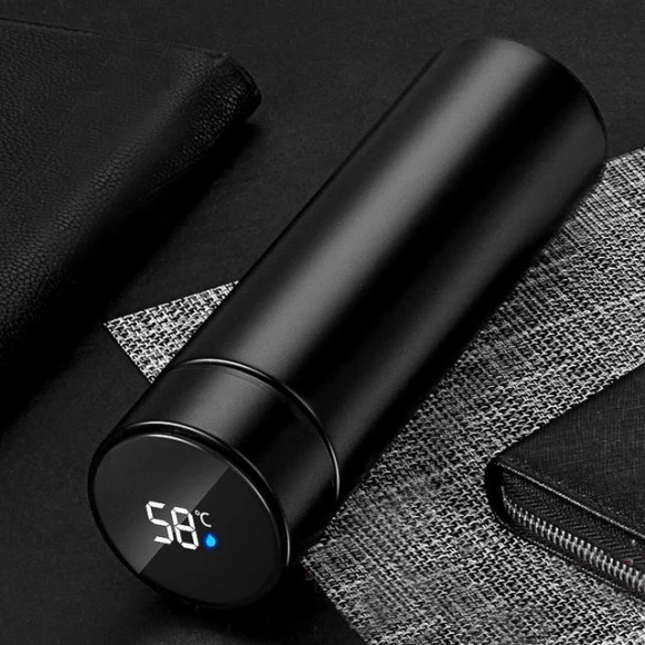 Smart Digital Water Bottle — Travel Drinkware, SUGAW