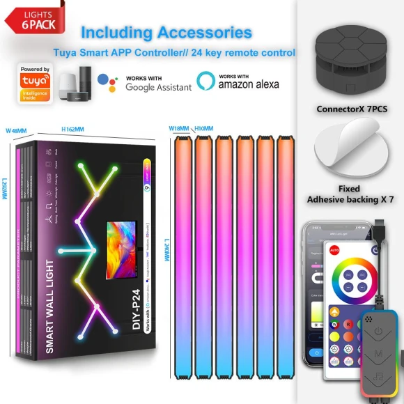 WIFI LED Smart Wall Lamp — USB Lighting Solutions, Tuya