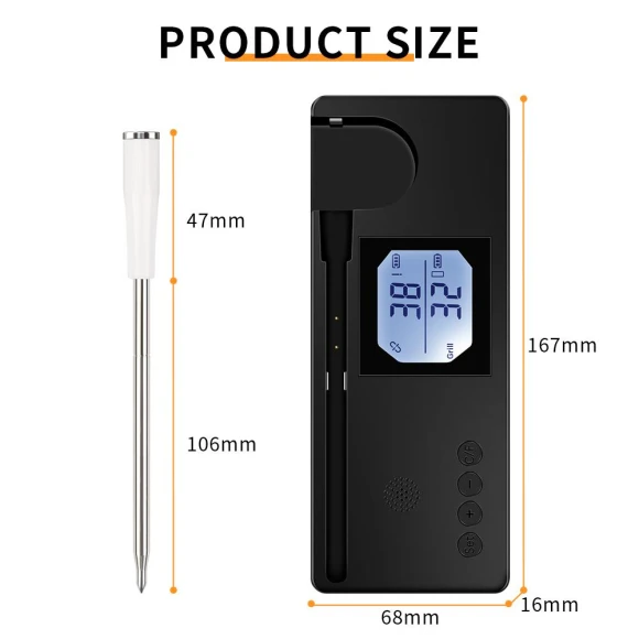 Wireless Oven Thermometer — Thermometers, Leisure outdoor
