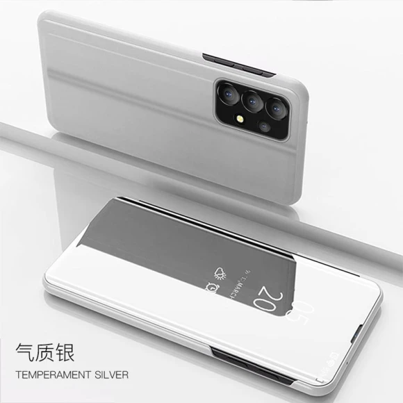 Smart Mirror Flip Phone Case — Screen Protectors, case-A1