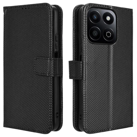 Diamond Texture PU Leather Phone Cover — Protective Covers, Samrtwatch Bands Straps