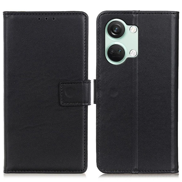 Textured PU Leather Wallet Cover Anti-fall Flip Stand Phone Case — Basic Cases, Smartwatch 2025