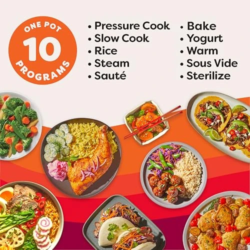 10-in-1 Pressure Cooker — Electric Pressure Cookers, Instant Pot