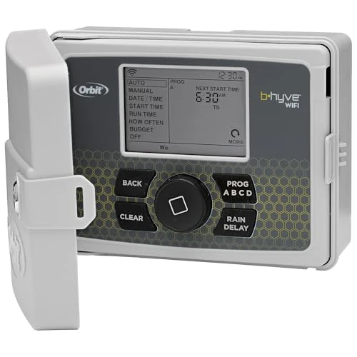 12-Zone Smart Indoor/Outdoor Sprinkler Controller — Controllers, Orbit