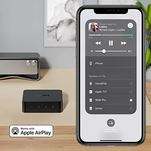 AirPlay 2 and Google Cast Audio Receiver — Receivers & Adapters, WiiM