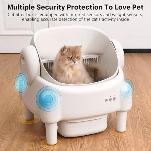 Automatic Litter Box — Waste Bins, PARUUNTYS