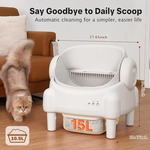 Automatic Litter Box — Waste Bins, PARUUNTYS