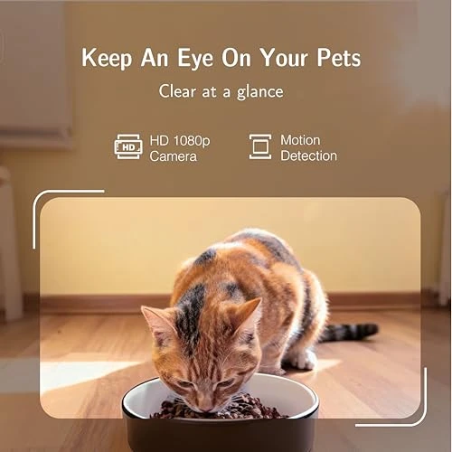 Automatic Pet Feeder with Camera — Automatic Feeders, UXZEB