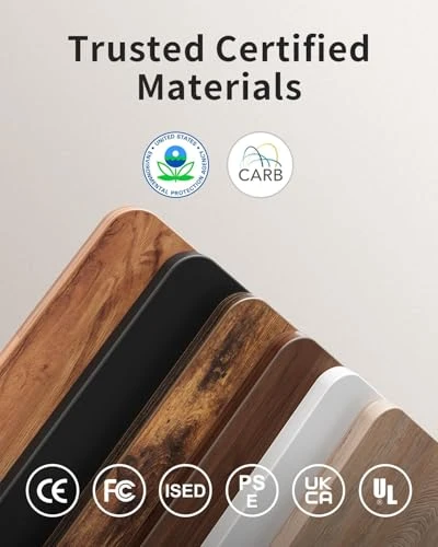 Electric Height Adjustable Standing Desk — Office, FEZIBO