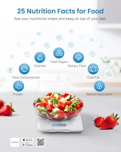 Food Scale with Nutritional Calculator — Weight Management Tools, RENPHO