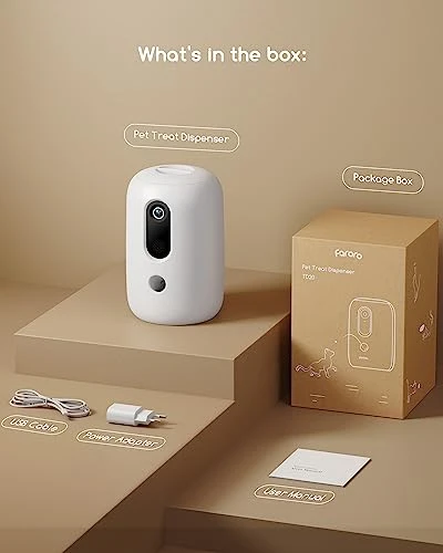 Pet Camera with Treat Dispenser — Cameras & Monitors, faroro