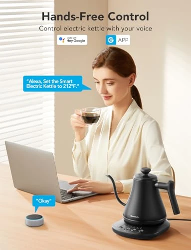 Smart Electric Gooseneck Kettle — Kettles & Tea Machines, GoveeLife