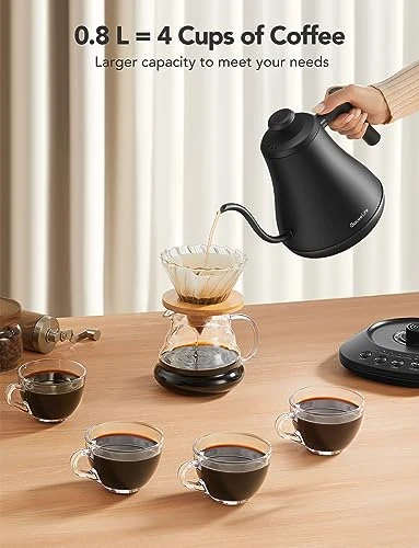 Smart Electric Gooseneck Kettle — Kettles & Tea Machines, GoveeLife