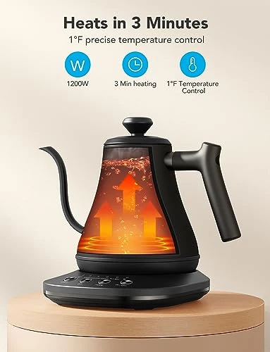 Smart Electric Gooseneck Kettle — Kettles & Tea Machines, GoveeLife