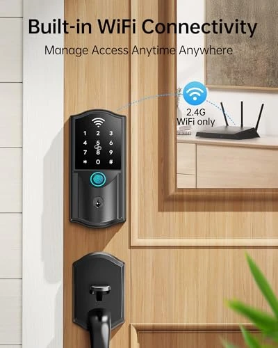 Smart Lock for Front Door — Deadbolts, Firstriver