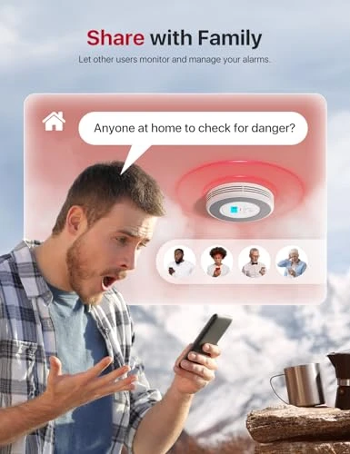 Smart Smoke and Carbon Monoxide Detector with Voice Location — Gas & CO Detectors, X-Sense