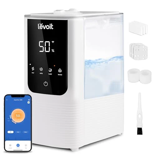Smart Warm and Cool Mist Air Humidifier — Air Moisturizers, LEVOIT