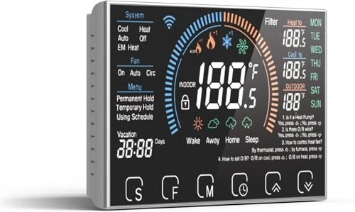 WiFi Smart Thermostat for Home — HVAC Controls, BSEED
