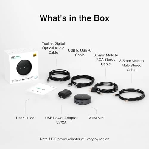 Wireless Audio Streamer and Preamplifier — Receivers & Adapters, WiiM