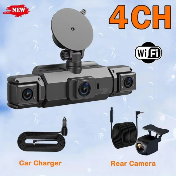 4 Channel Dash Cam Driving Camera — Dashboard Cameras, LIAESMART