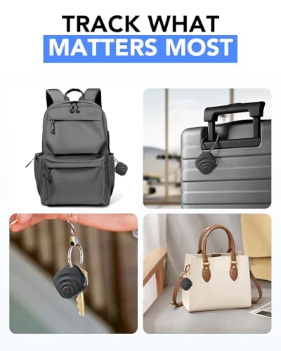 4 Pack Dual System Tracker for iOS and Android — Item Locators, TIMU