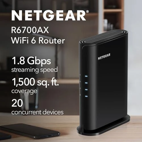 4-Stream WiFi 6 Router — Modem Router Combos, NETGEAR