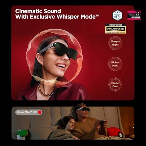 AR/XR Glasses with 201-inch Display — Immersive Viewing, RayNeo