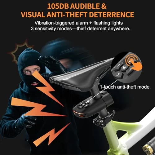 Brake Light Bike Locator GPS Anti-Theft Smart Tail Light — Cycling, NUNET