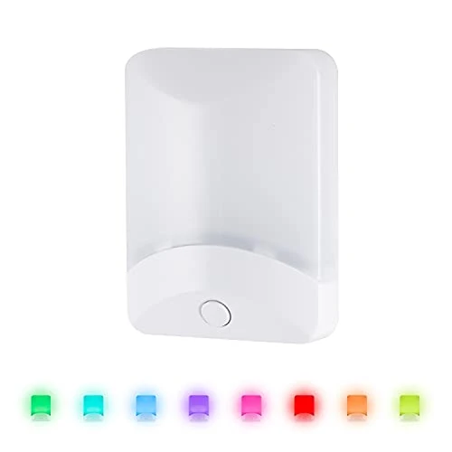 Color Changing LED Night Light with Dusk to Dawn Sensor — Night Lights, GE