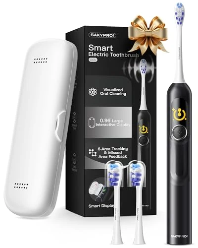 Electric Toothbrush with Smart Display — Sonic Electric Toothbrushes, SAKYPRORAL