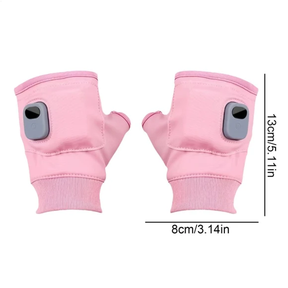 Electric Winter Heated Gloves with USB Rechargeable Battery and Touchscreen Compatibility — Gloves & Mittens, Your Customized Mall
