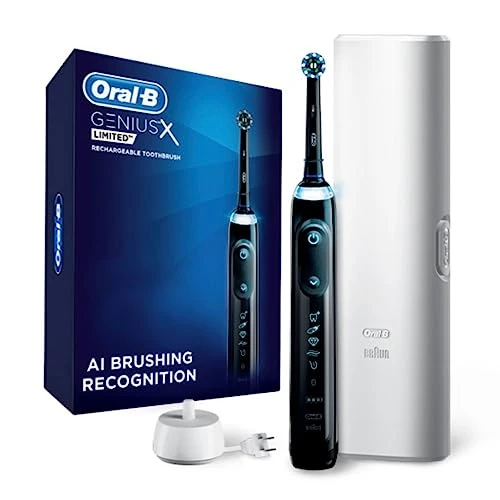 Rechargeable Electric Toothbrush with Replacement Brush Head and Travel Case — Electric Toothbrush Heads, Oral-B