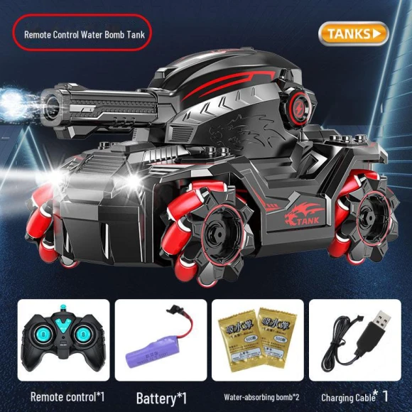 Remote Control with Gesture Sensor and Water Bombs — Interactive Figures & Robots, AI Supermarket