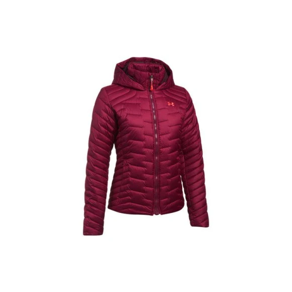 Smart Cold Weather Breathable Warm Hooded Mountain Jacket — Insulated, Under Armour
