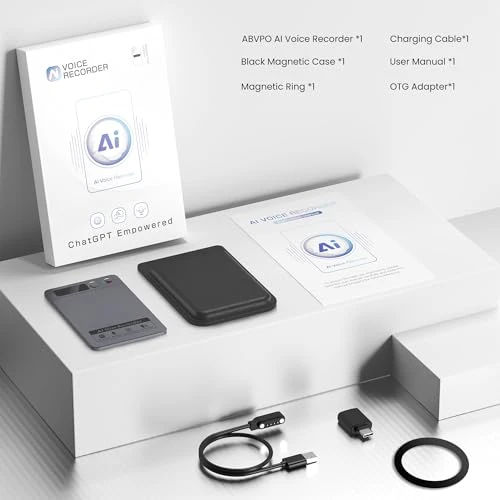 Voice Recorder with AI Transcription and Summarization — Voice Recognition & Productivity Software, ABVPO