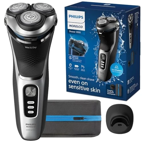 Wet and Dry Electric Shaver — Rotary, Philips