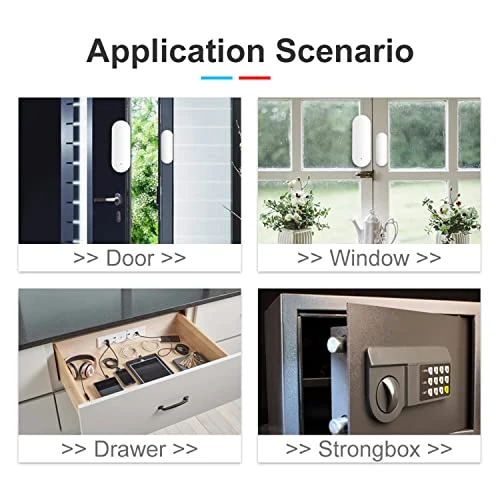 WiFi Door Window Sensor — Smart Home Security, Gaoducash