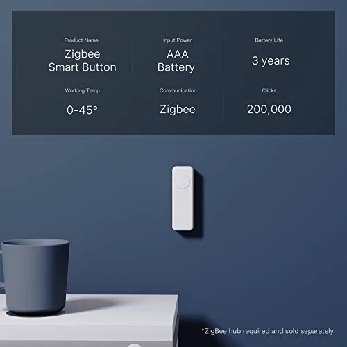 ZigBee Smart Button — Push Buttons, THIRDREALITY