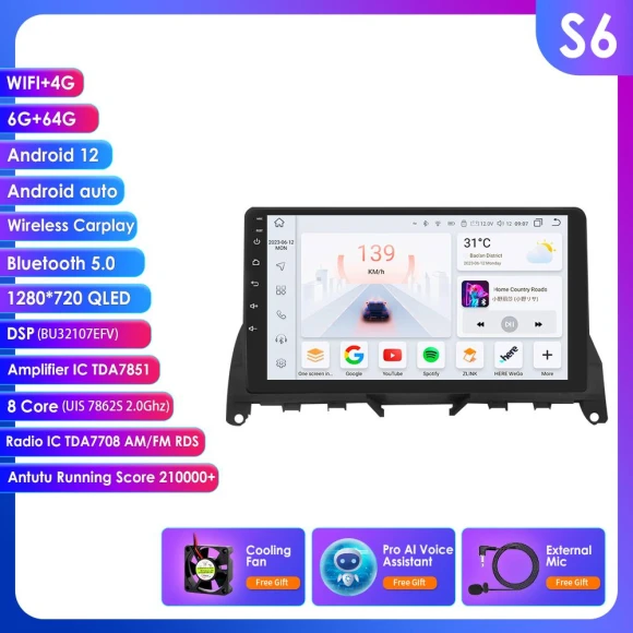 9-inch 2Din Android Car Multimedia Video Player — In-Dash, Hizpo