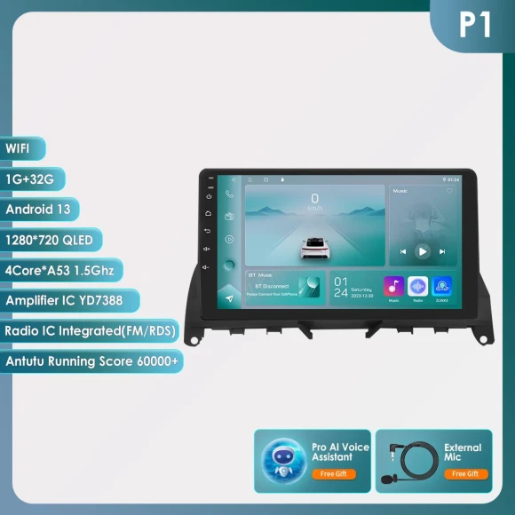 9-inch Android Car Multimedia System — In-Dash, Hizpo