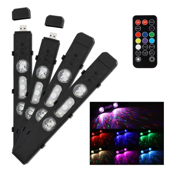 LED Strip Lights for Motion RGB Starry Sky Ambient Car — LED Strips, WK