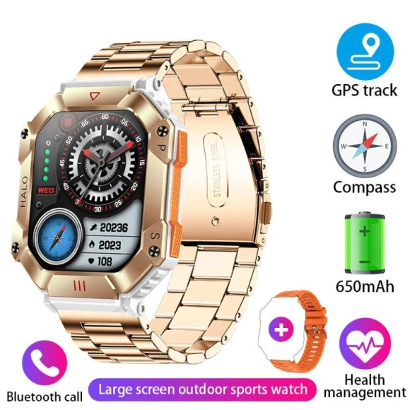 Men's Military Smart Watch with GPS — Smartwatches, CoCo Xili