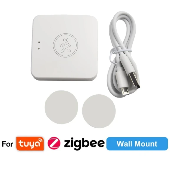 Smart Human Presence Detector — Smart Home Security, White Dream