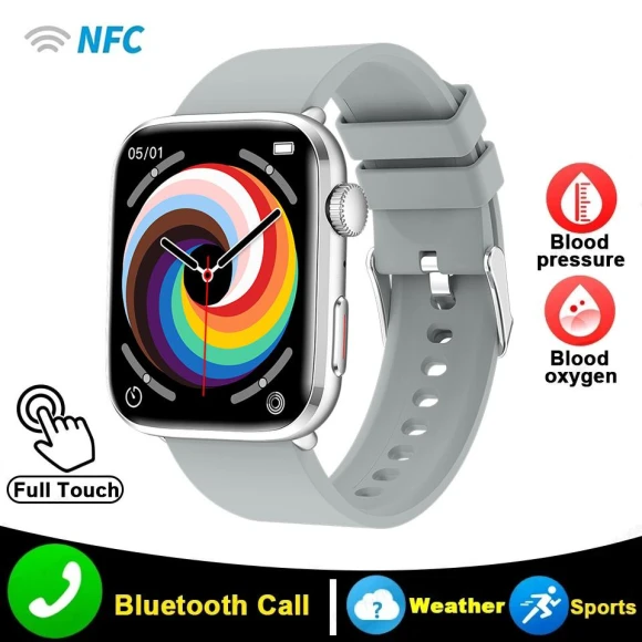 Smart Watch with Bluetooth Calling and Health Monitoring — Smartwatches, SACOSDING